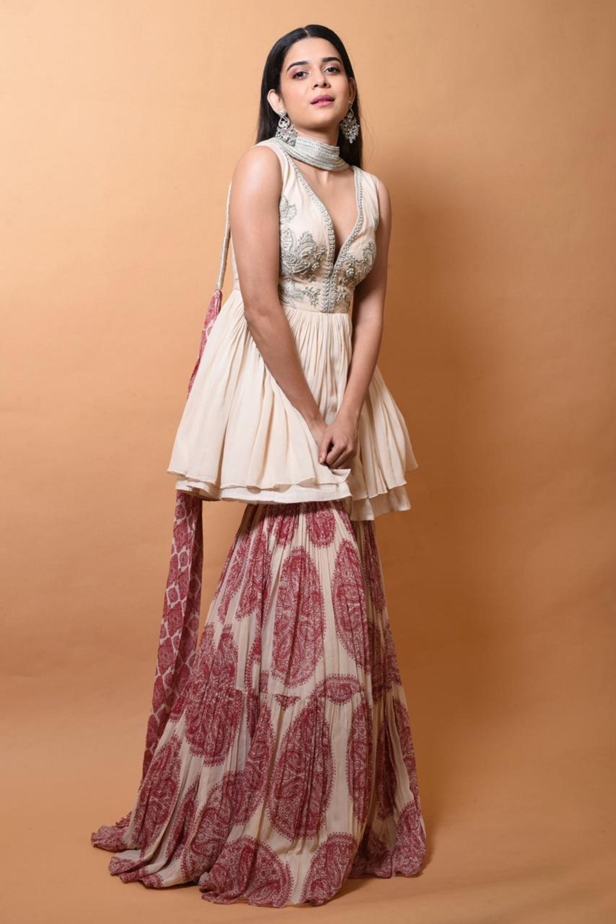 Mithila Palkar in Betty Draper Skirt Suit