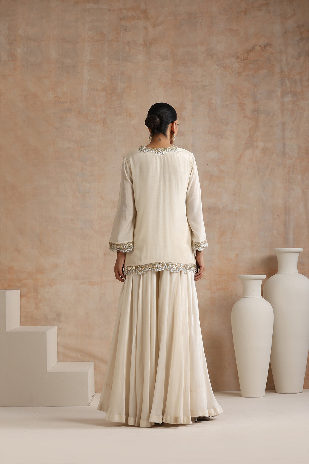 ANVI KURTA & SHARARA SET