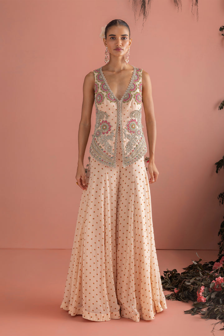 Minhal Jacket & Flared Pants