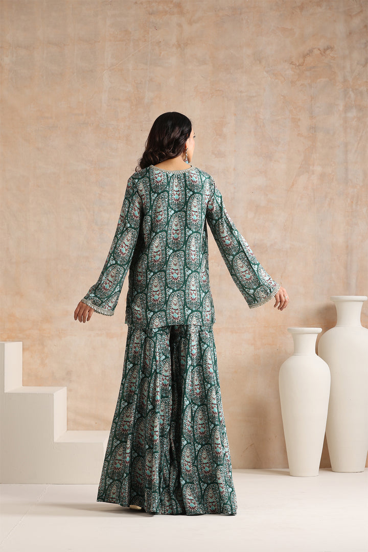 TASHI KURTA & SHARARA SET