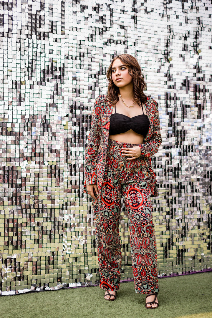 Aaliyah Kashyap in our Armenian Garden Pant Suit Set