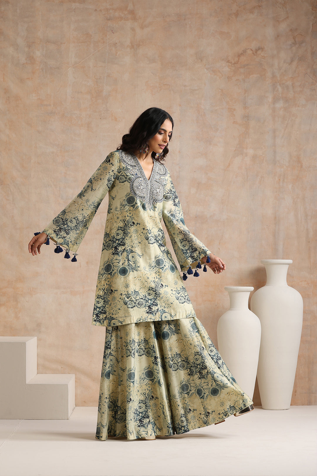 SARIKA KURTA & SHARARA SET