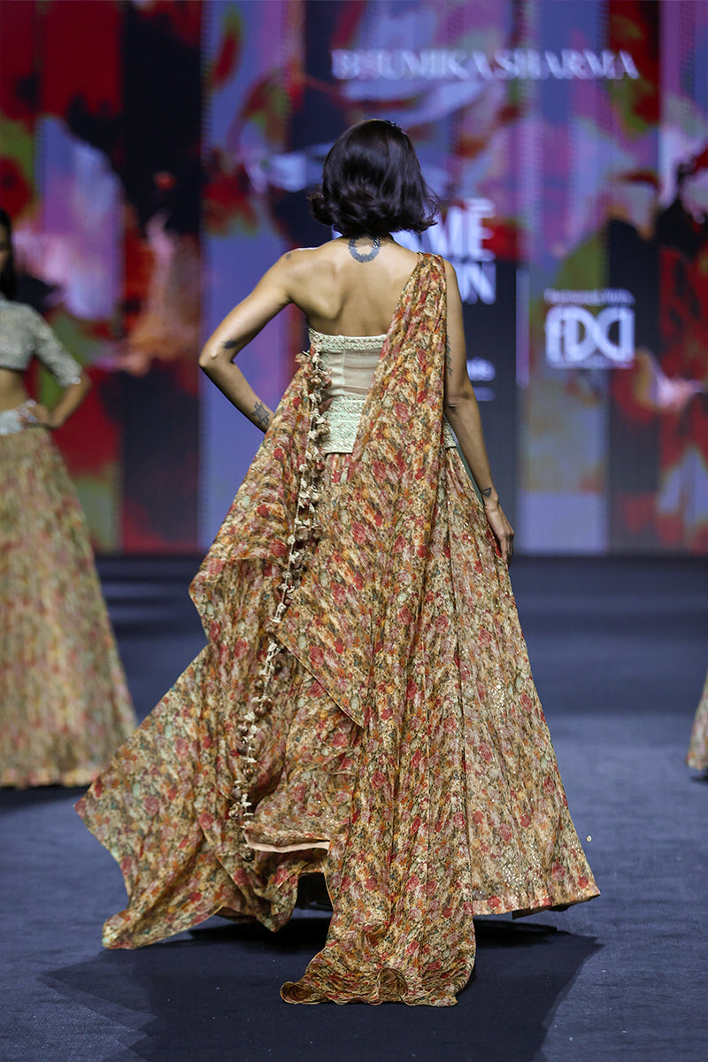 Kiko Lehenga Set