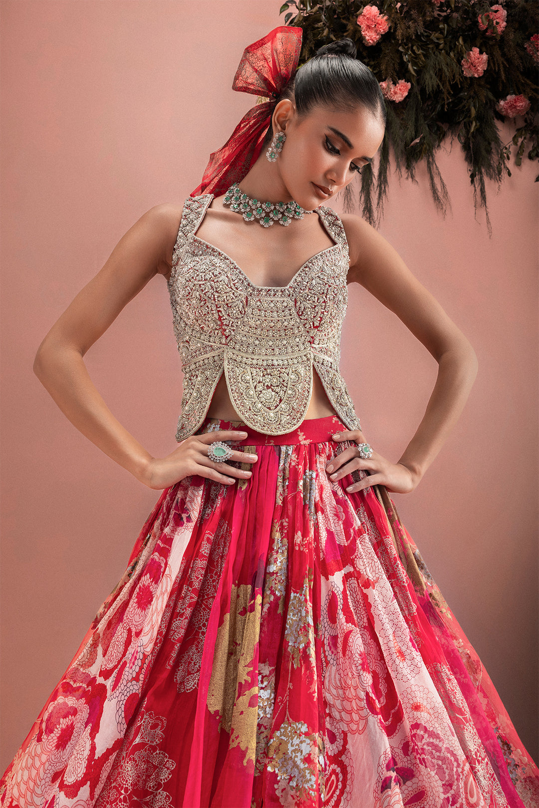 Afra Lehenga Set