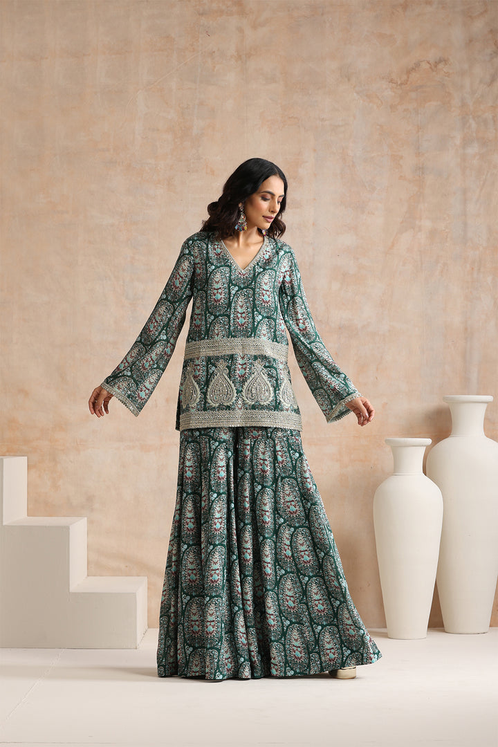TASHI KURTA & SHARARA SET