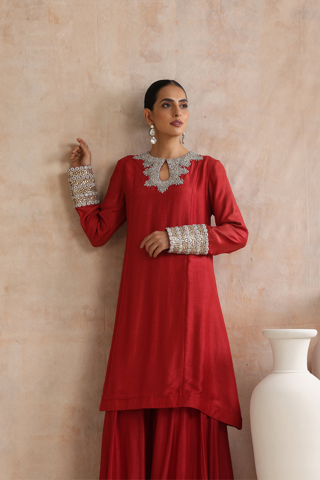 DIYA KURTA & SHARARA SET