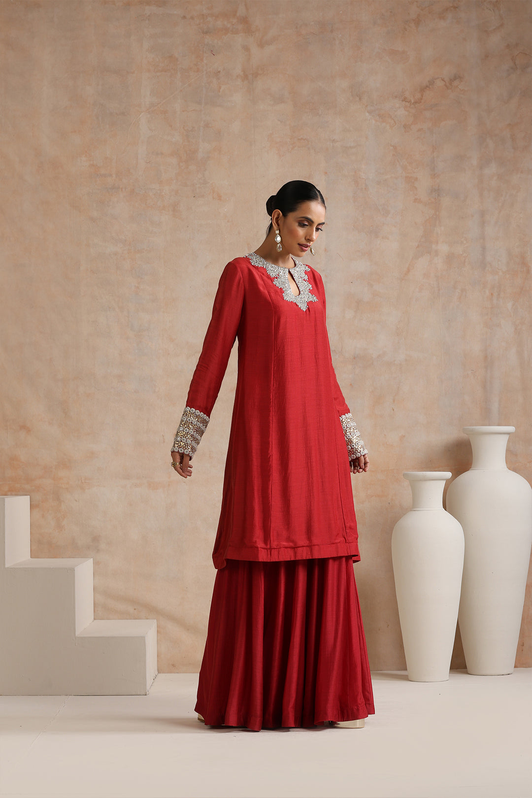 DIYA KURTA & SHARARA SET