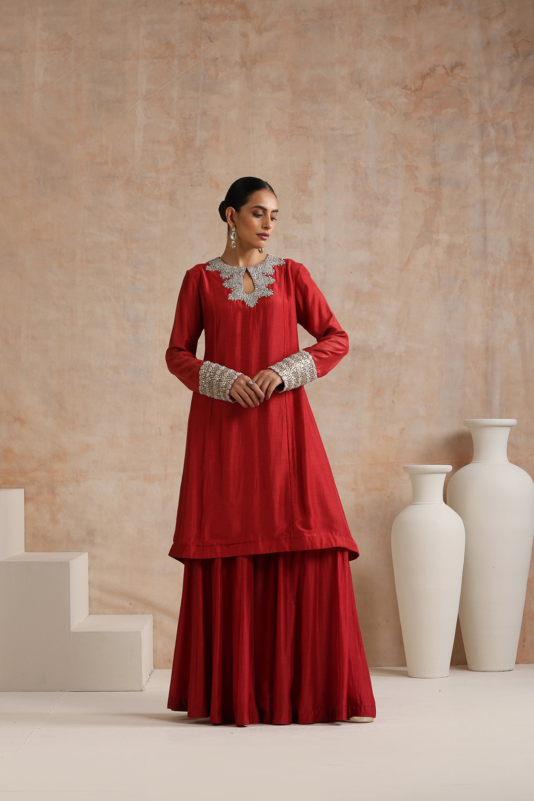 DIYA KURTA & SHARARA SET