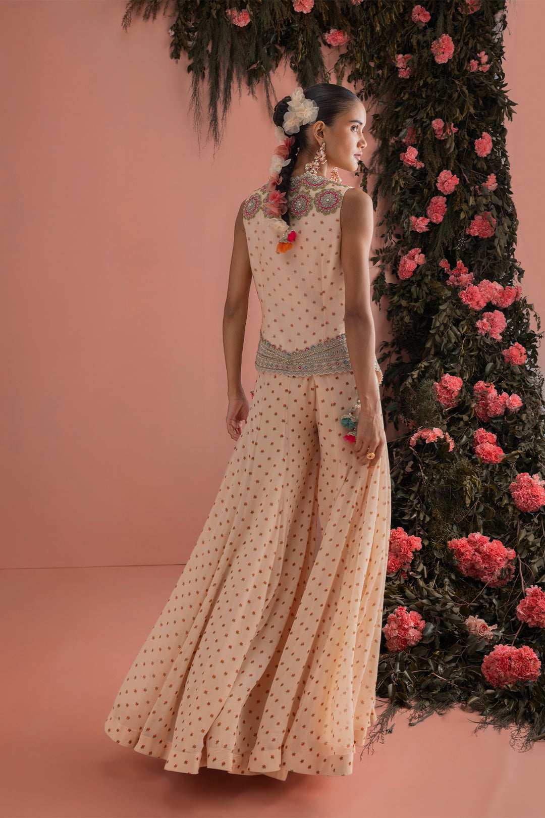 Minhal Jacket & Flared Pants