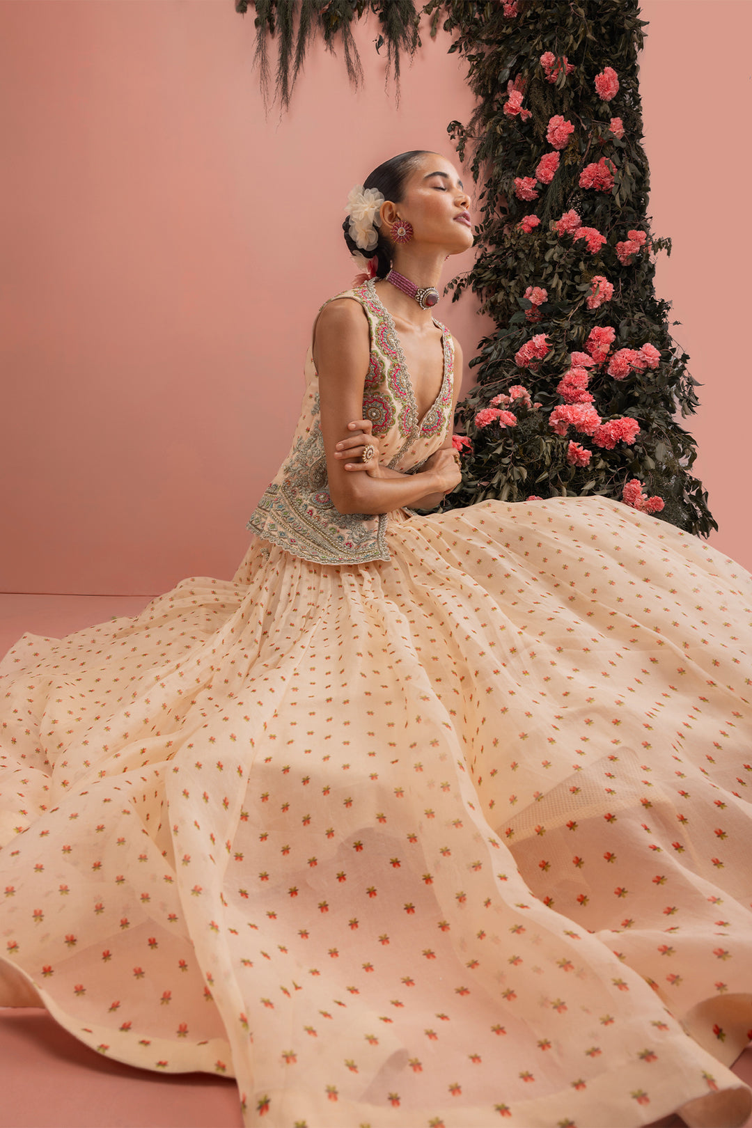 Raisa jacket & skirt set