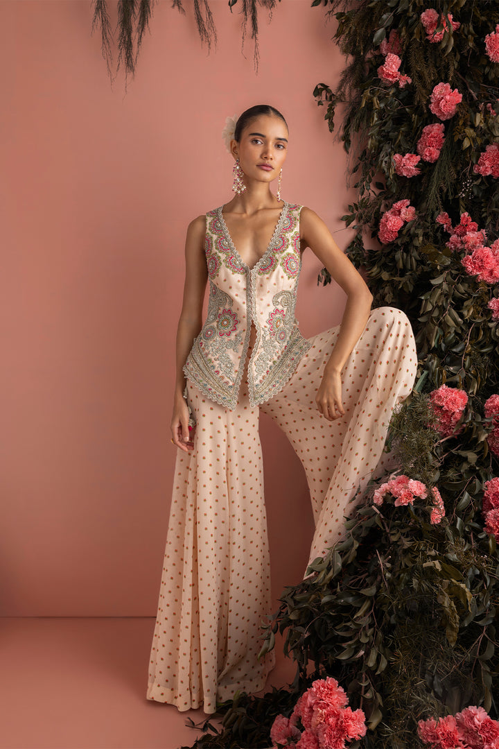 Minhal Jacket & Flared Pants