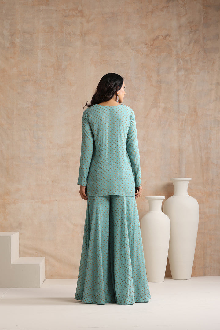 AASHVI KURTA & SHARARA SET