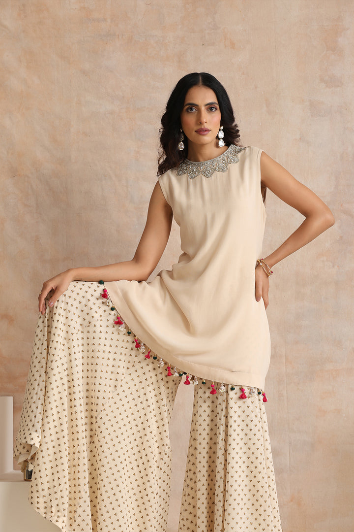 NIRVI KURTA & SHARARA SET