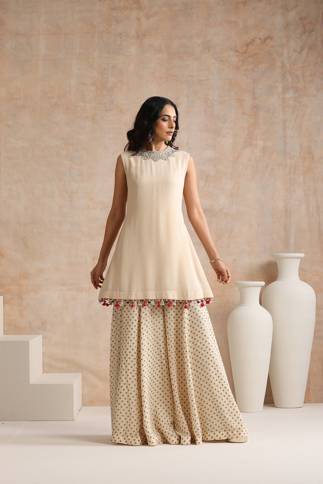 NIRVI KURTA & SHARARA SET