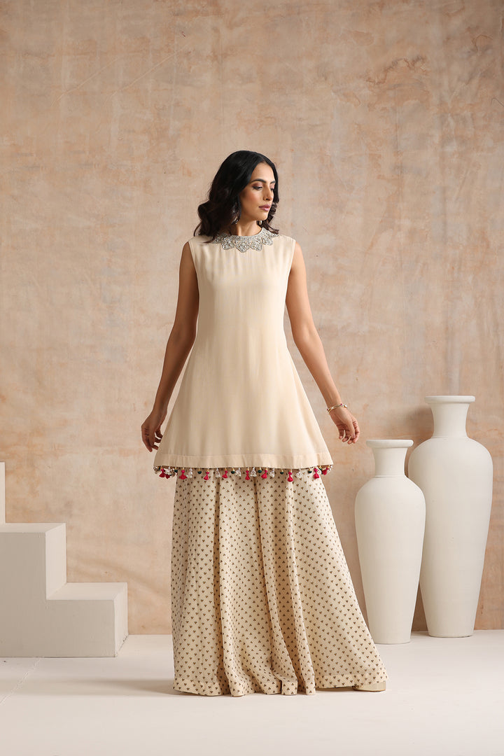 NIRVI KURTA & SHARARA SET