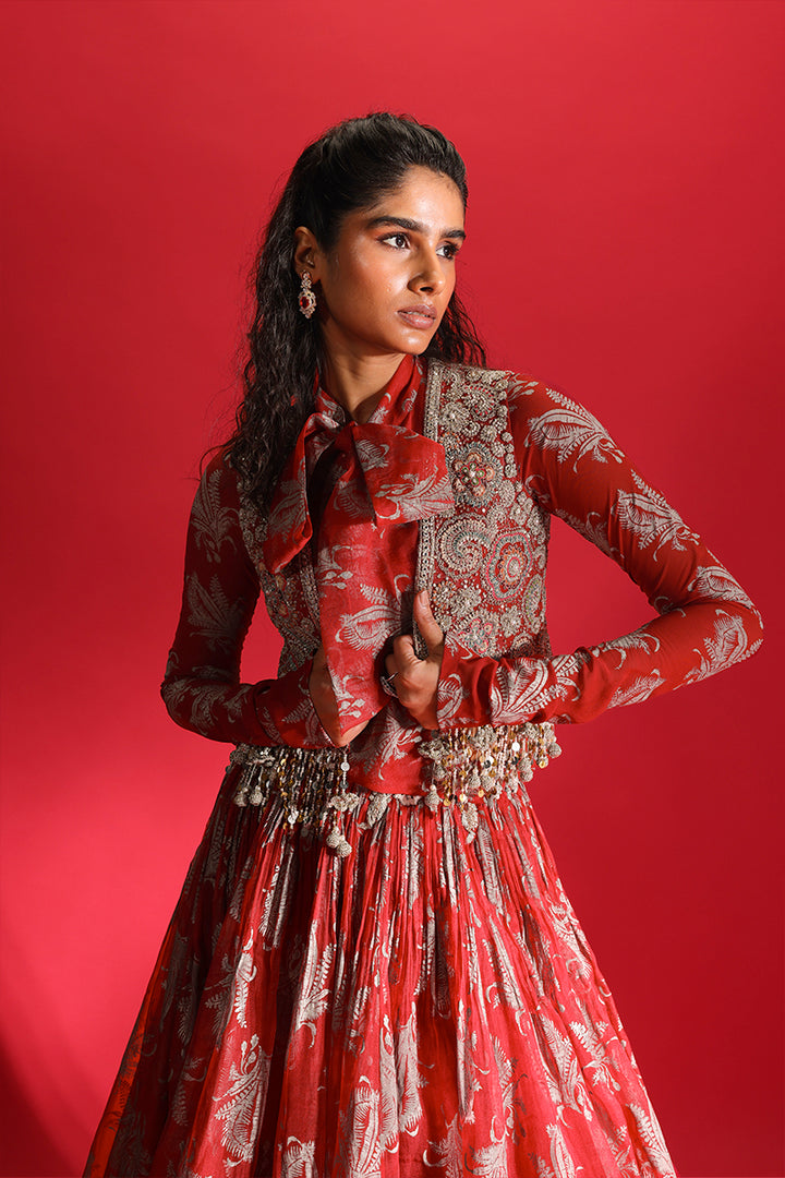 Zora Jacket & Skirt Set
