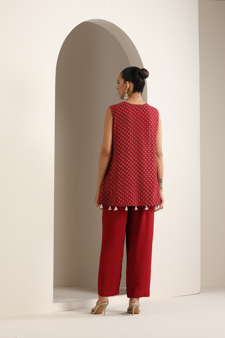 Medha Short Kurta & Pants Set