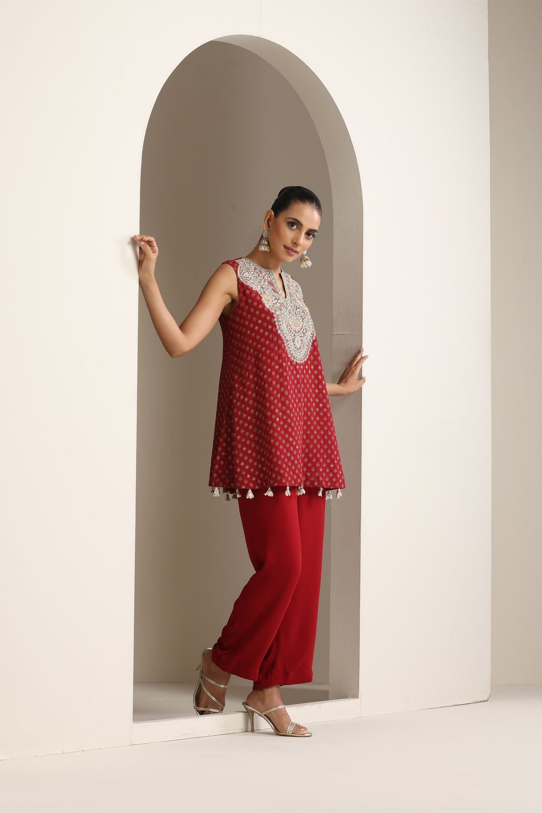Medha Short Kurta & Pants Set