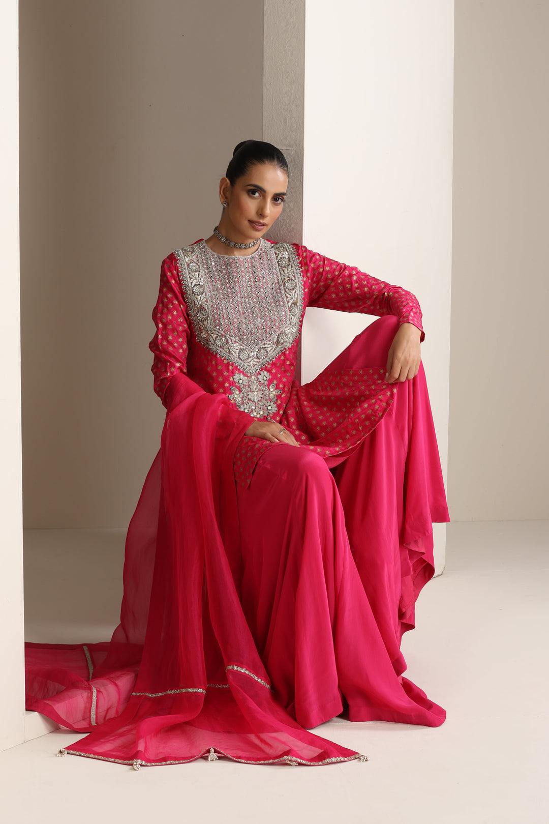 Kashvi kurta & Sharara set