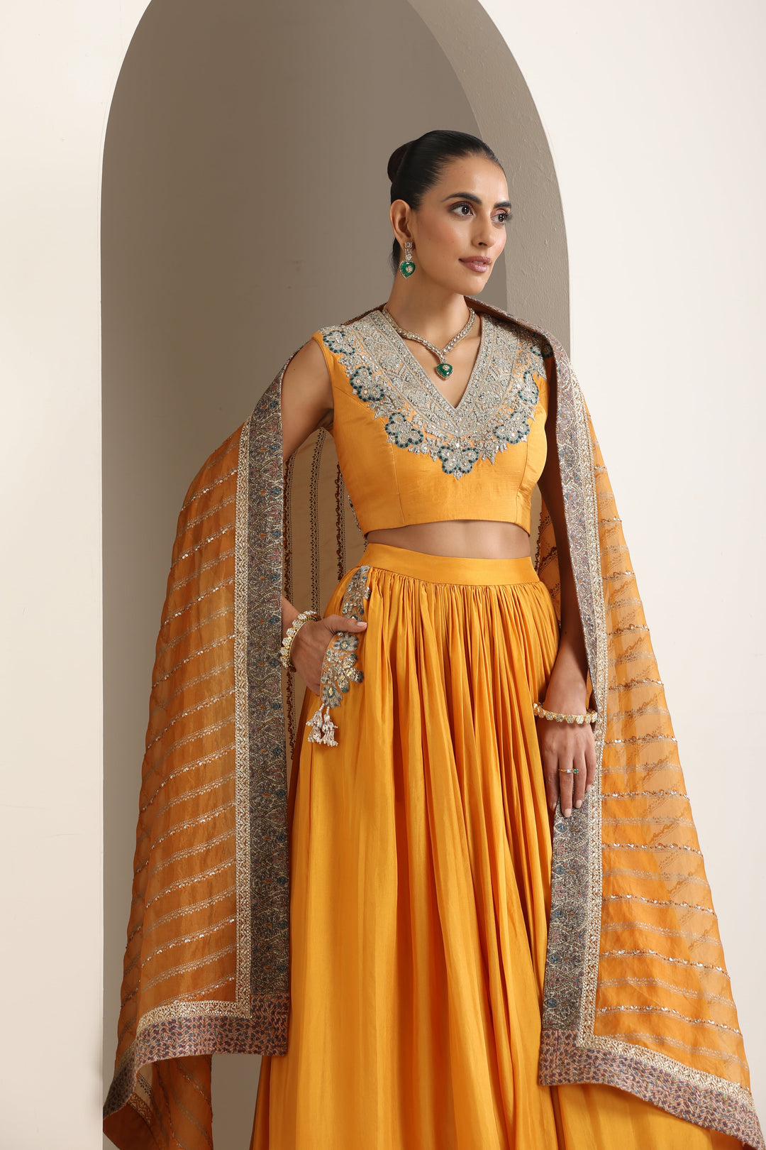 Bhavanya Lehenga Set