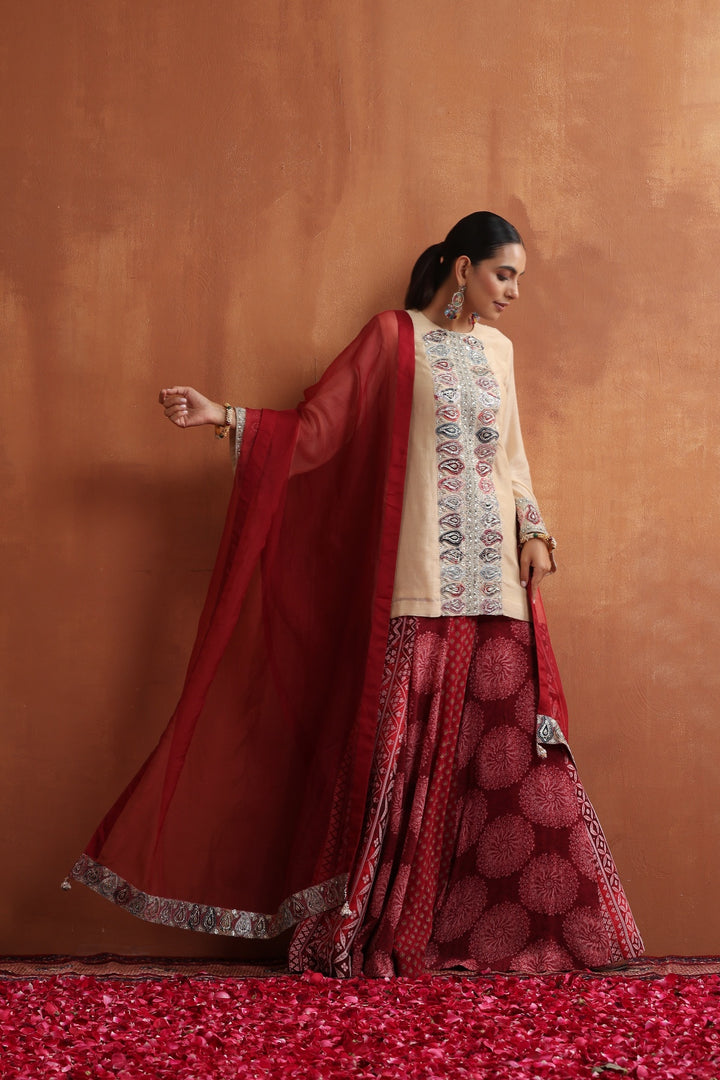 Naz Kurta & Sharara Set