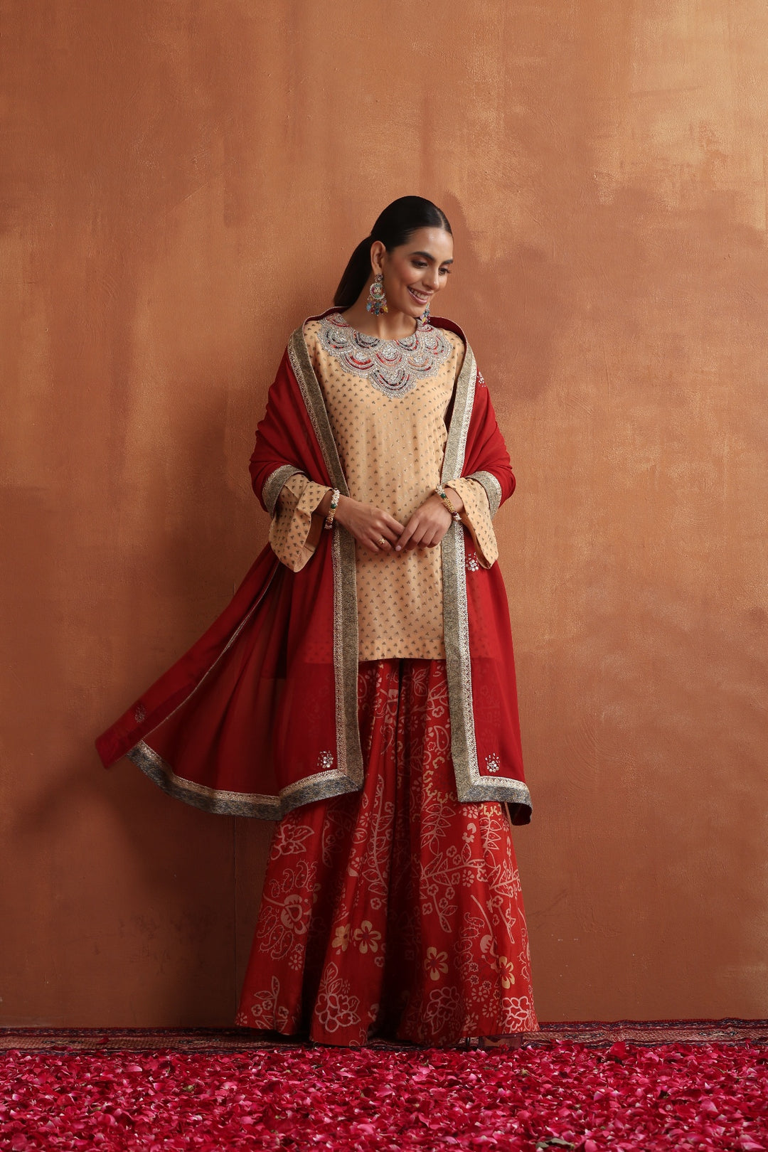 Sahar Kurta & Sharara Set