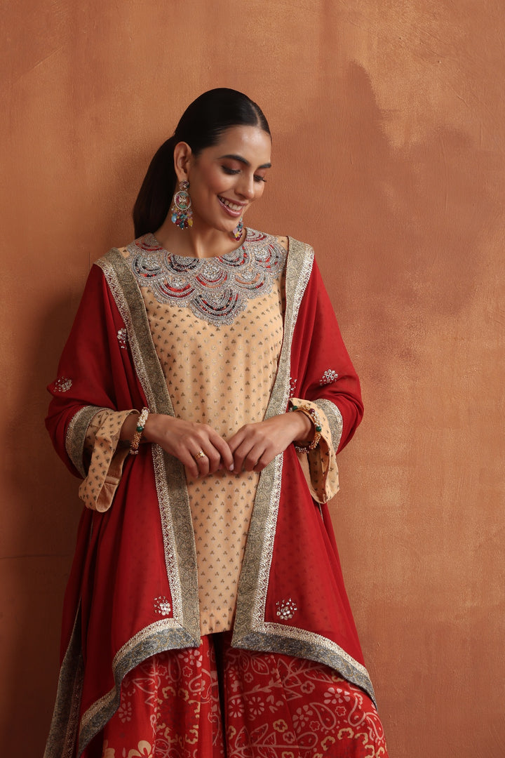 Sahar Kurta & Sharara Set