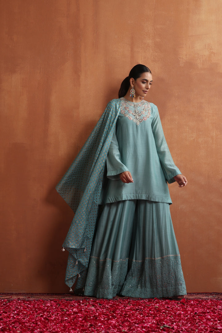 Amina Kurta & Sharara Set