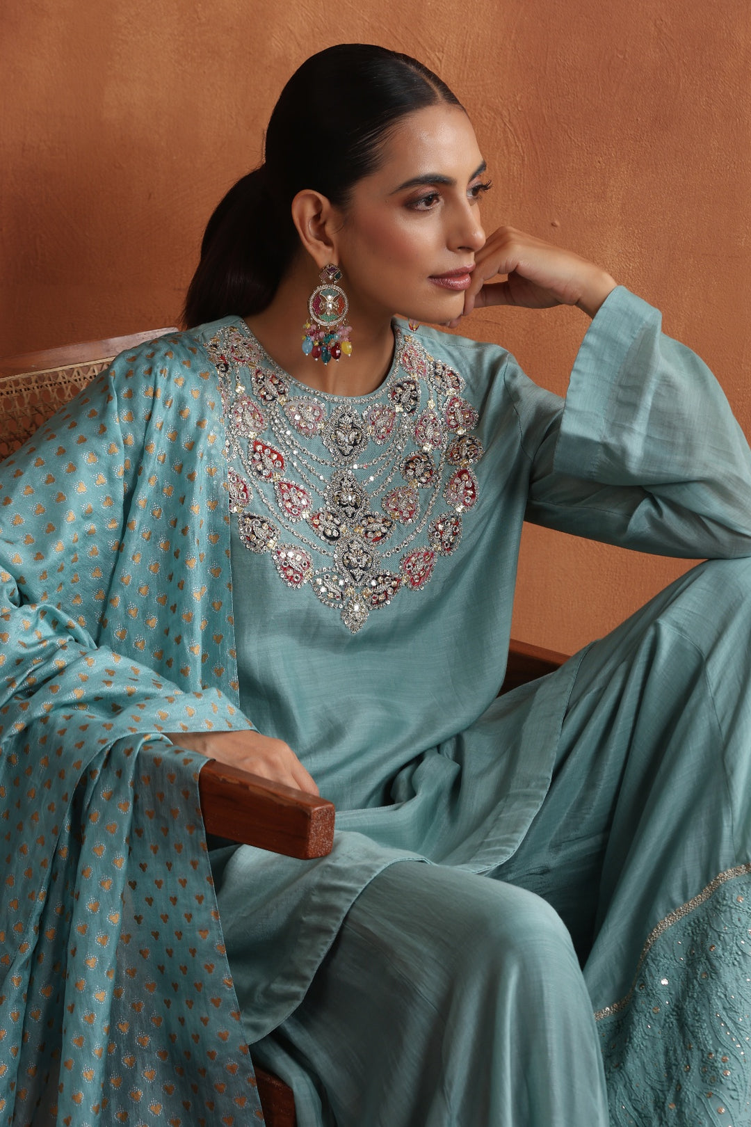 Amina Kurta & Sharara Set