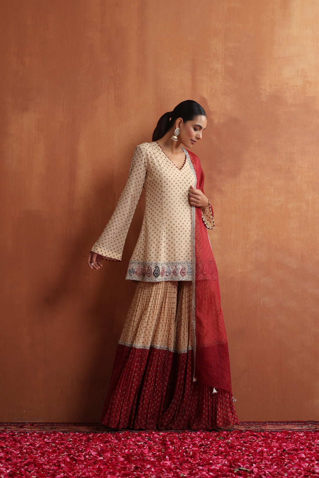 Safia Kurta & Sharara Set