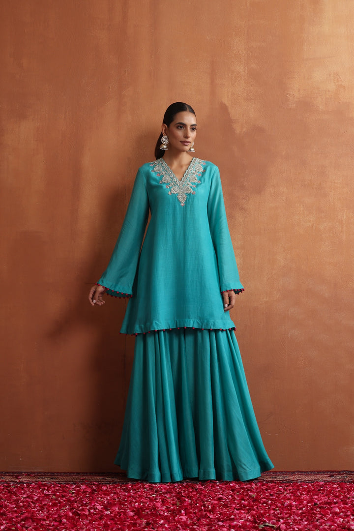 Anisa Kurta & Sharara Set