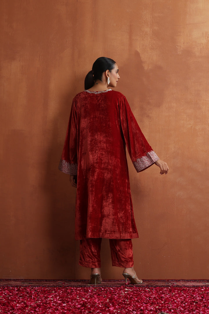 Aza Long Kurta & Pants Set