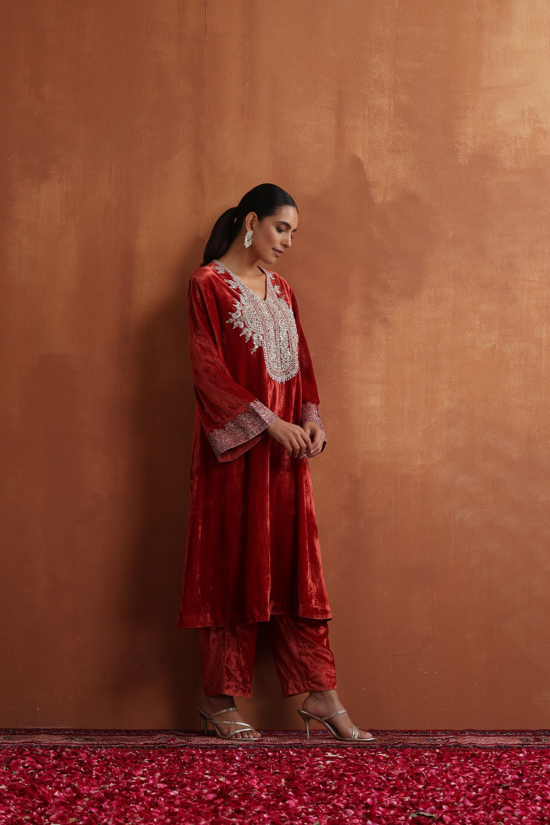 Aza Long Kurta & Pants Set