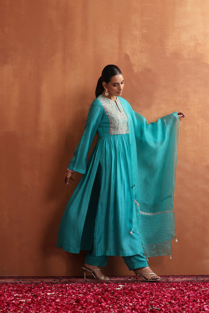 Sakina Long Kurta & Pants Set