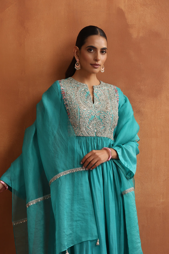 Sakina Long Kurta & Pants Set