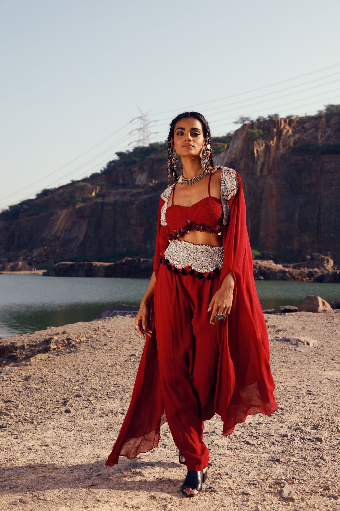 Red Cape Set