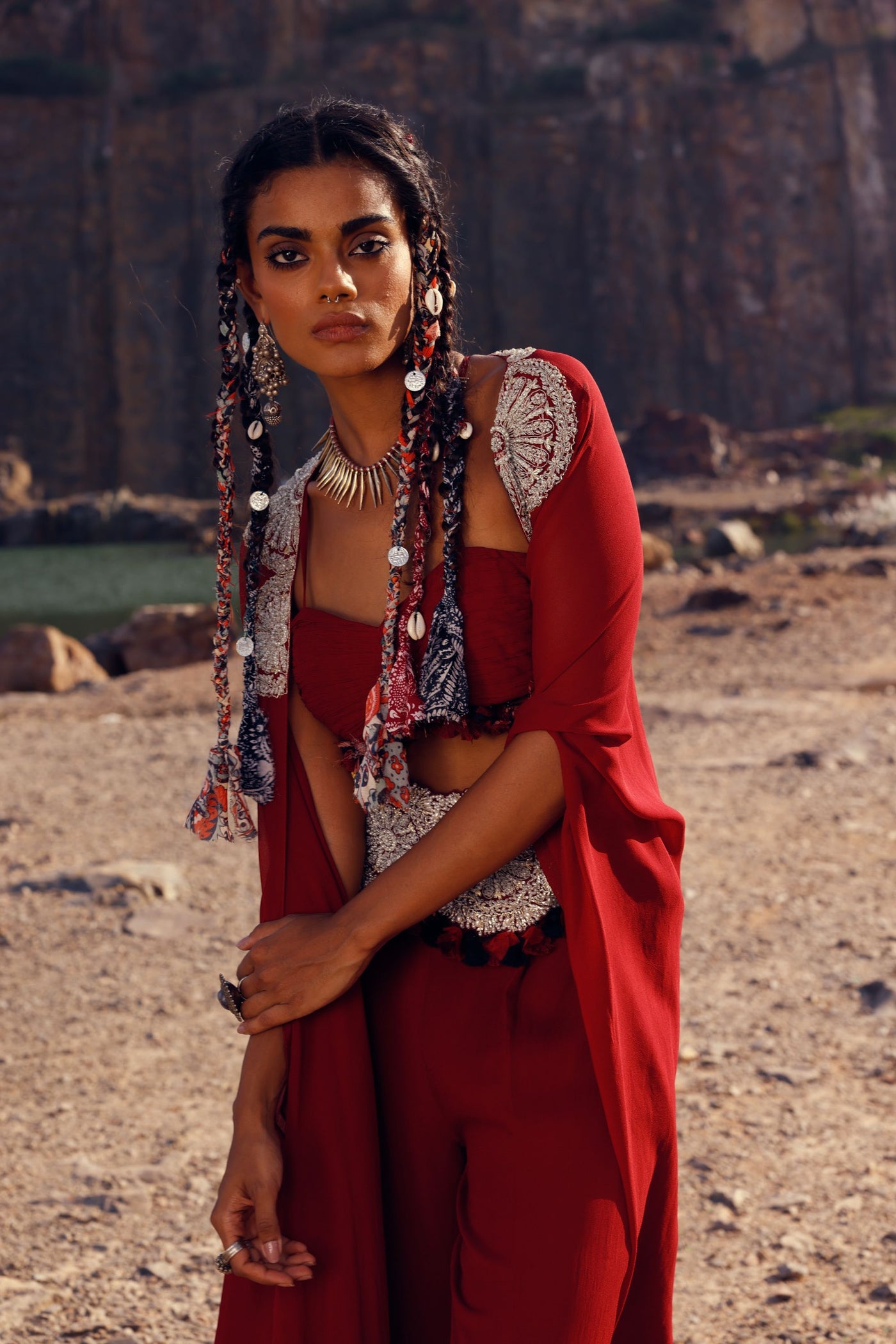 Red Cape Set