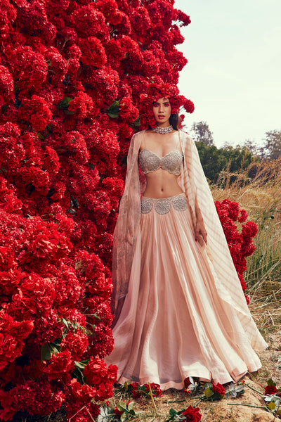 Champagne Tara-Nurekha Cape Set
