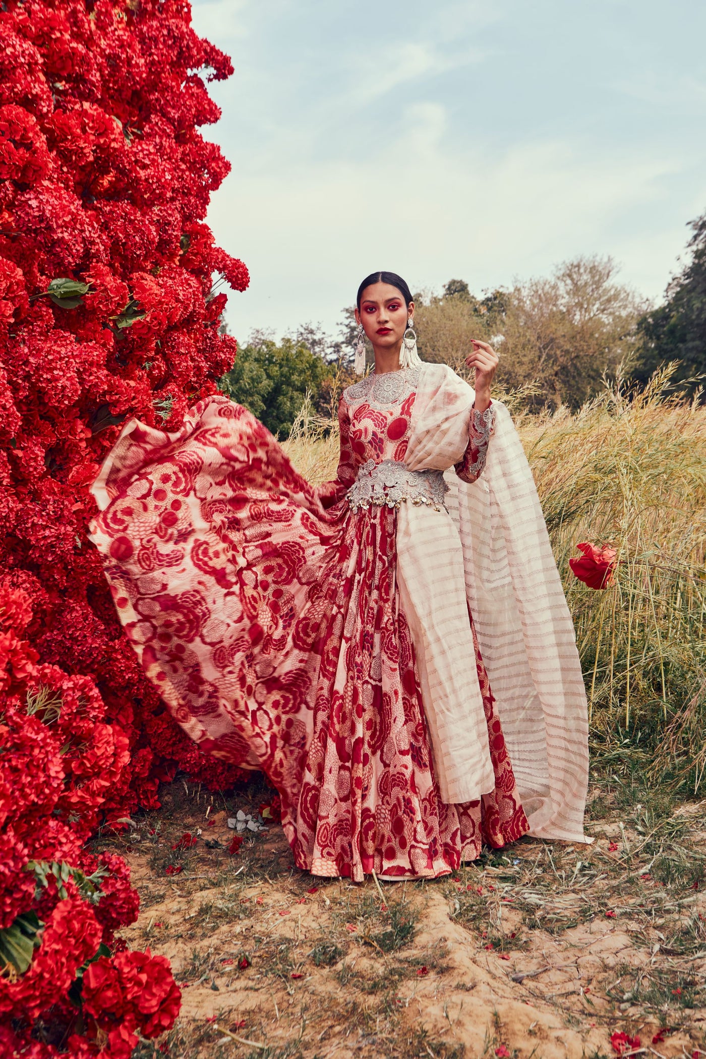 Bahaar Circle Emroidered Anarkali