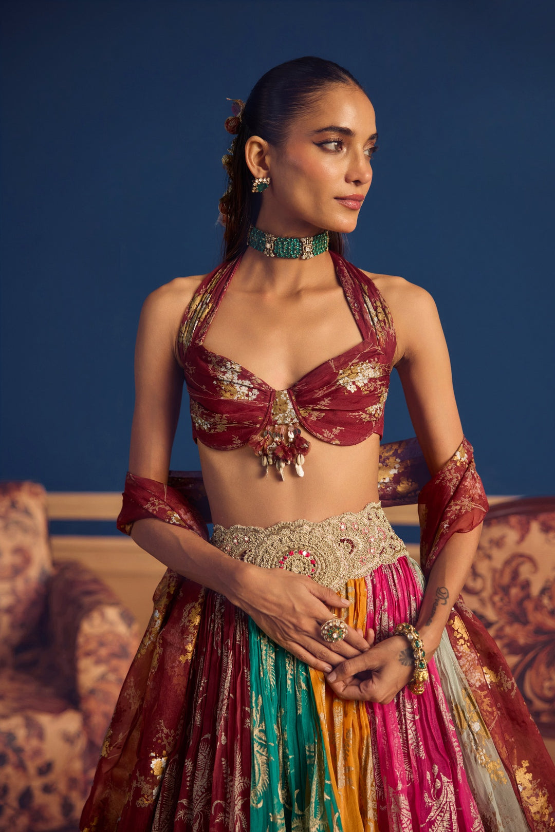 Arwa Lehenga Set