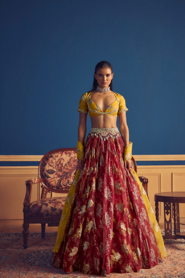 Adaa Lehenga Set