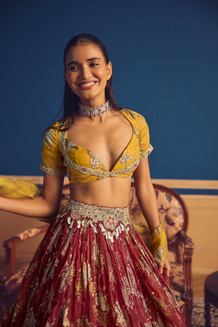 Adaa Lehenga Set
