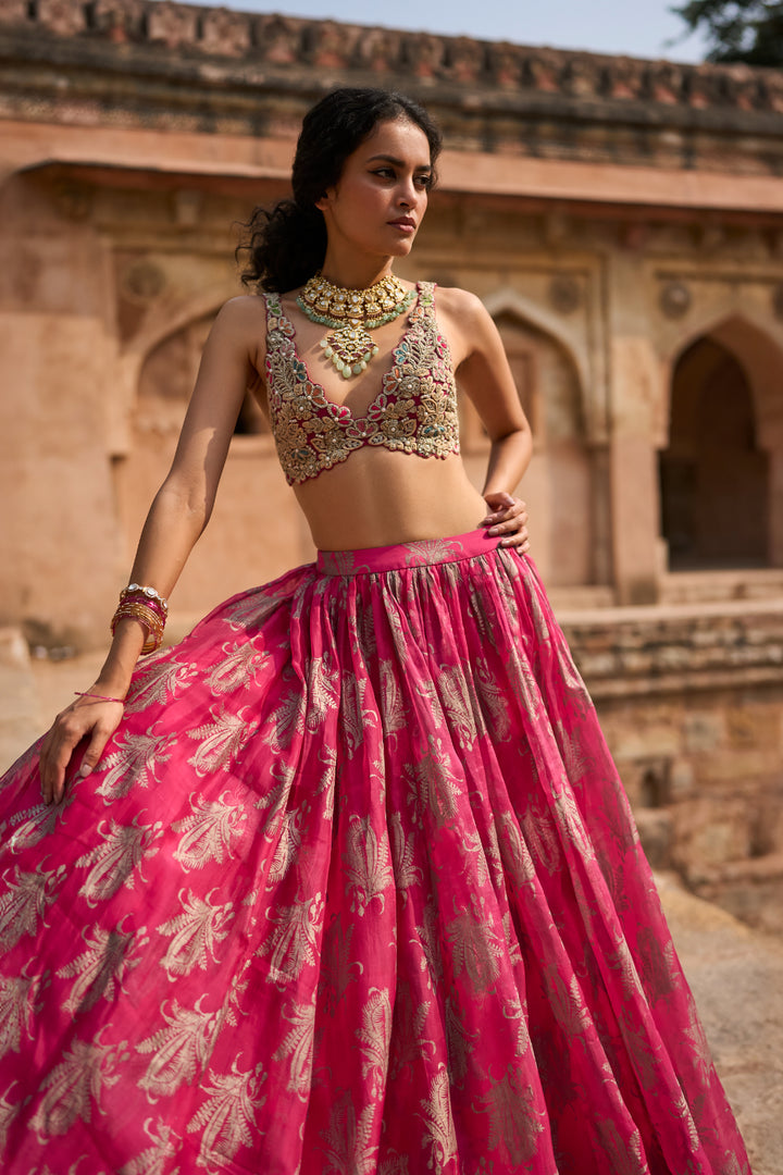 Florance Lehenga & Cape Set