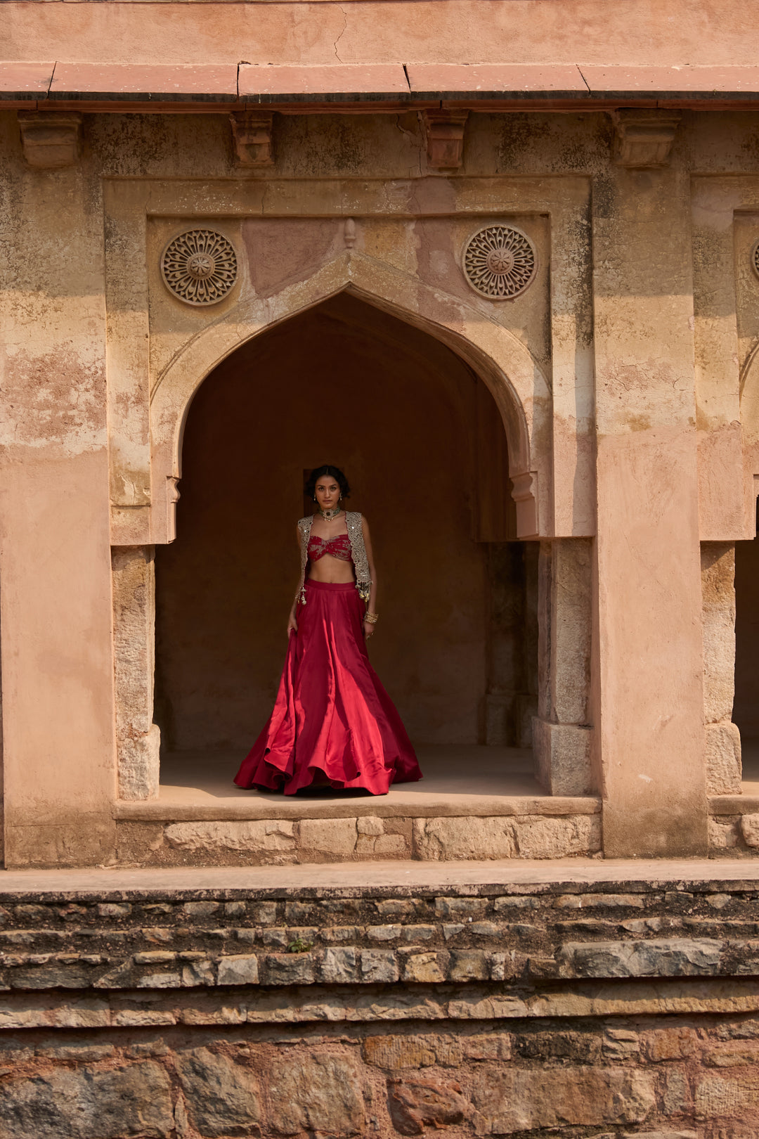 Lora Short Jacket & Skirt Set