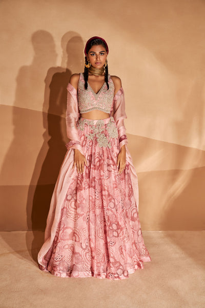 Blush Bahaar Lehenga Set