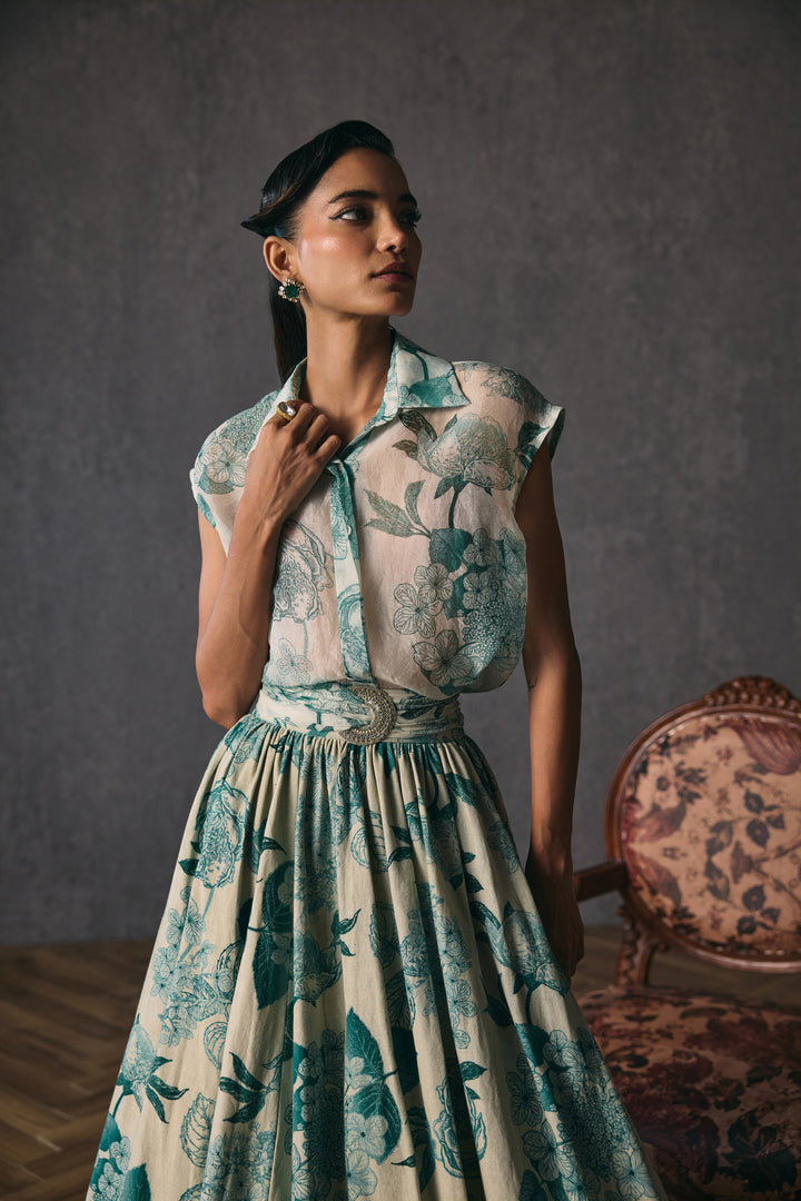 Esra Lehenga & Shirt Set