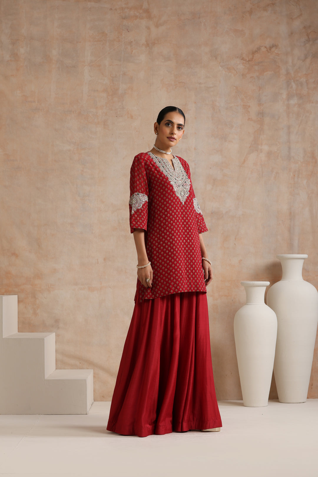 AAVYA KURTA & SHARARA SET