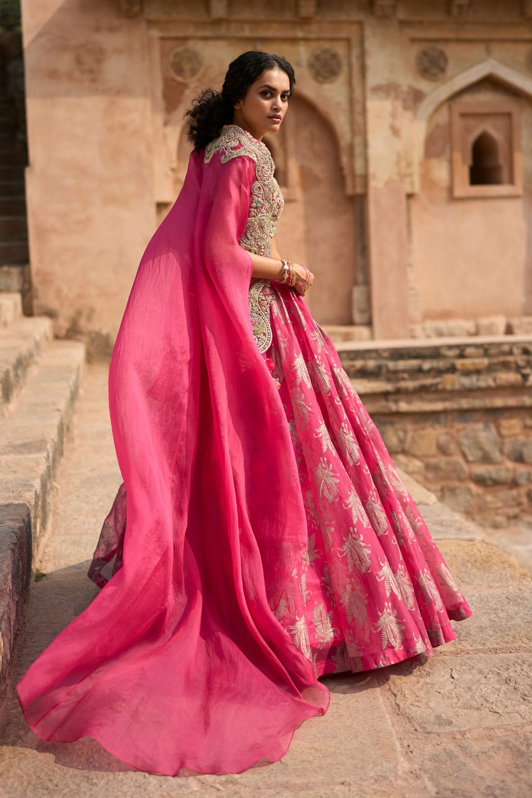 Florance Lehenga & Cape Set