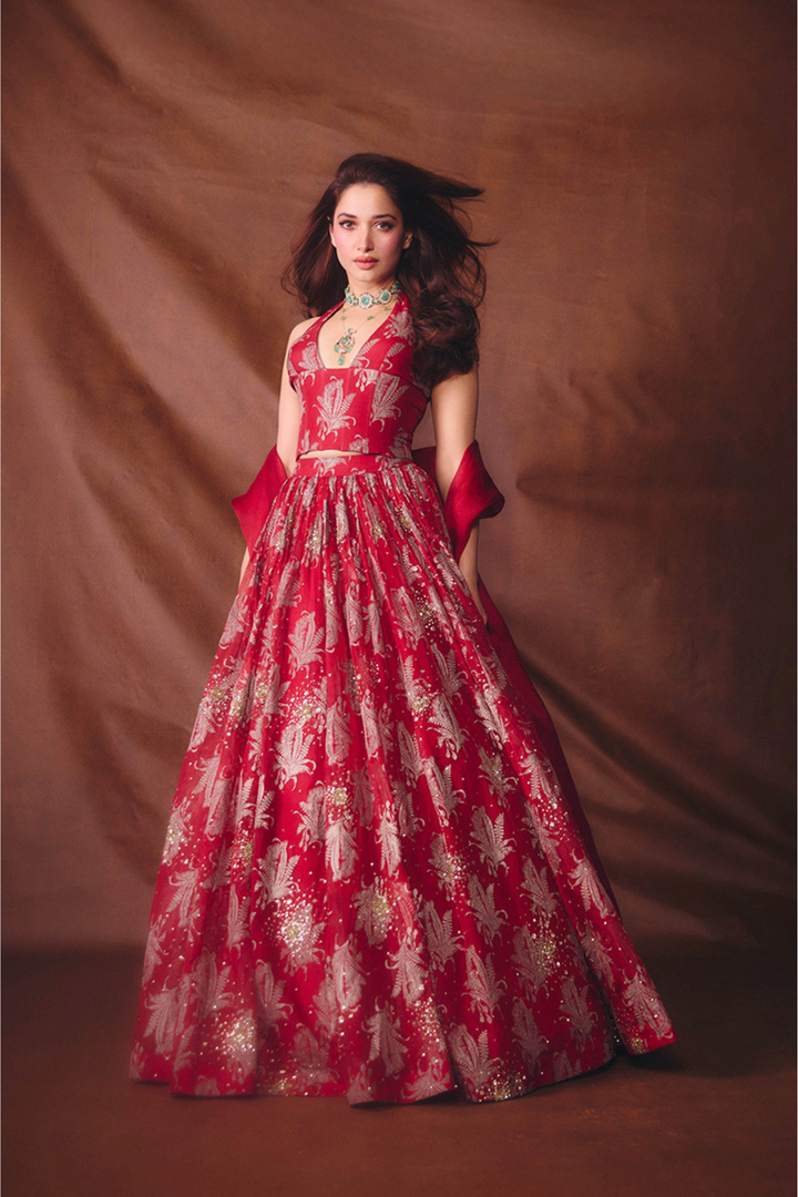 Rosa Lehenga Set