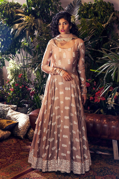 Printed Embellished Anarkali - BHUMIKA SHARMA